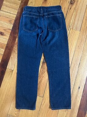 MADEWELL The Curvy Dean Easy Straight Jean in Soft Drape Size 30T